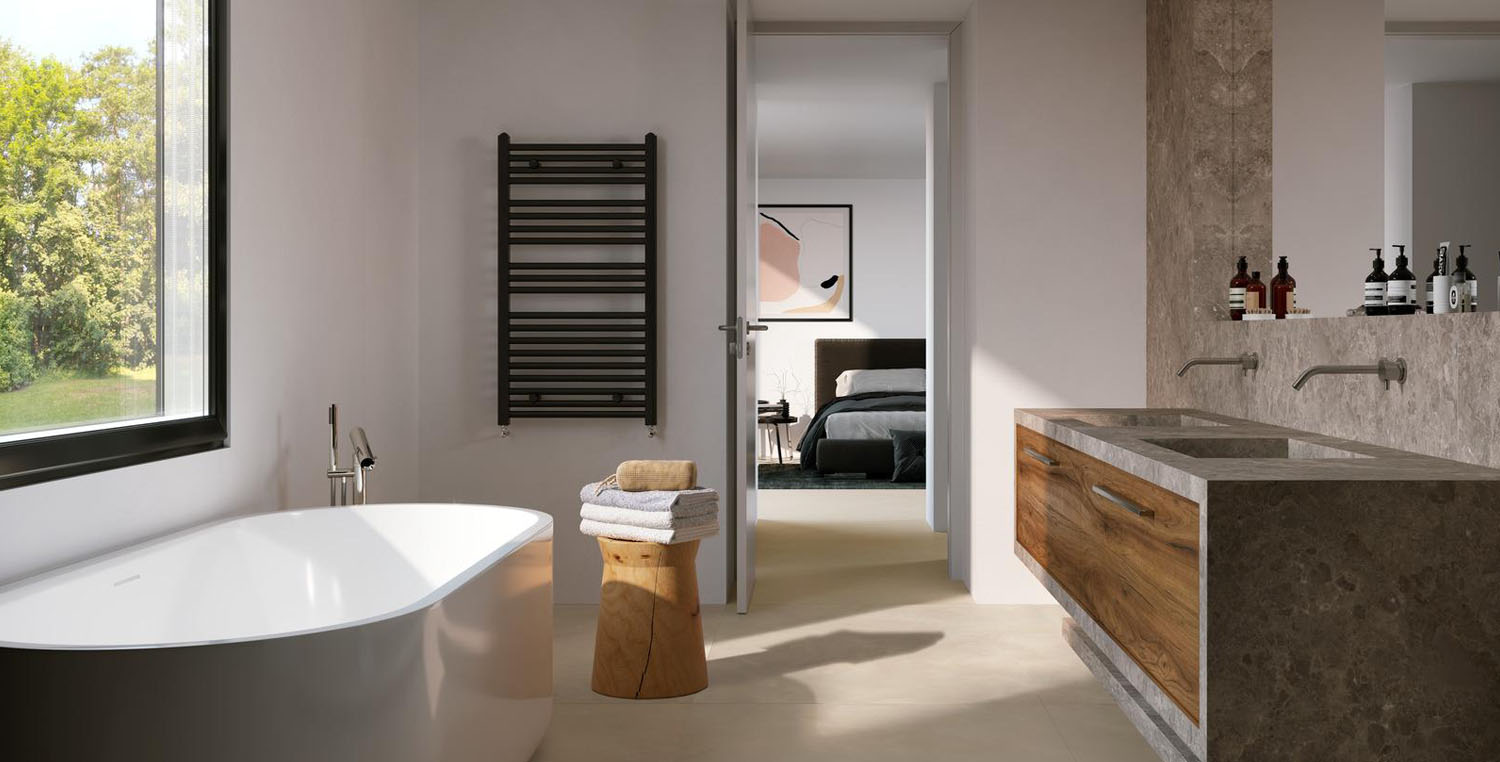 Marazzi Ceramiche Bagno Grande Resin Look 005 Bianco Beige