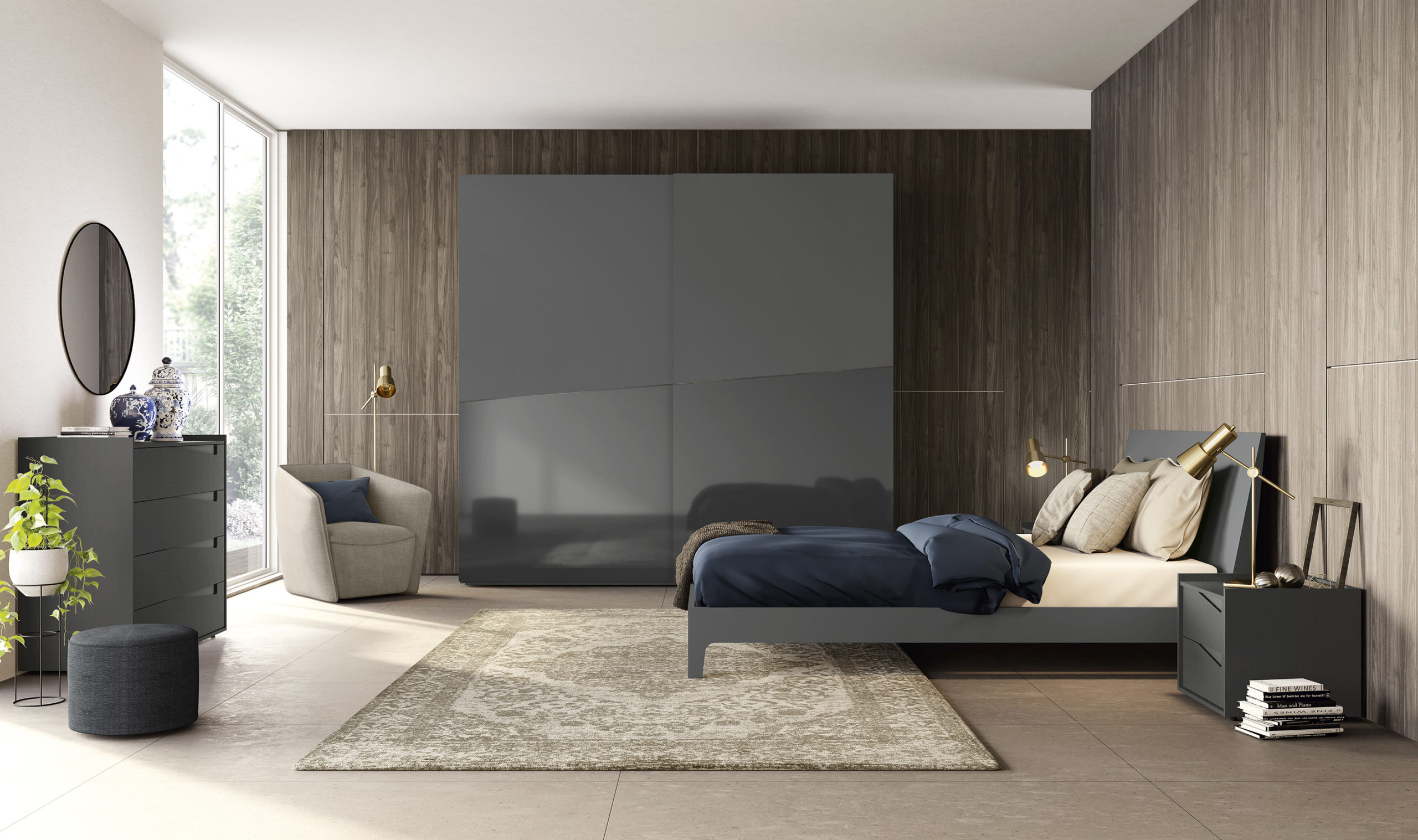 Camere Matrimoniali Complete In Stile Moderno Vitalyty 17