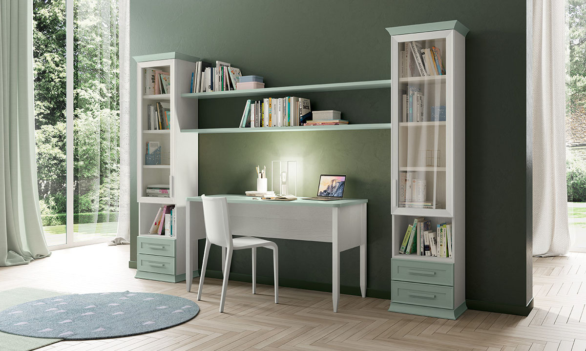 COLOMBINI CASA Camerette Per Bambini In Stile Classico Con Zona Studio