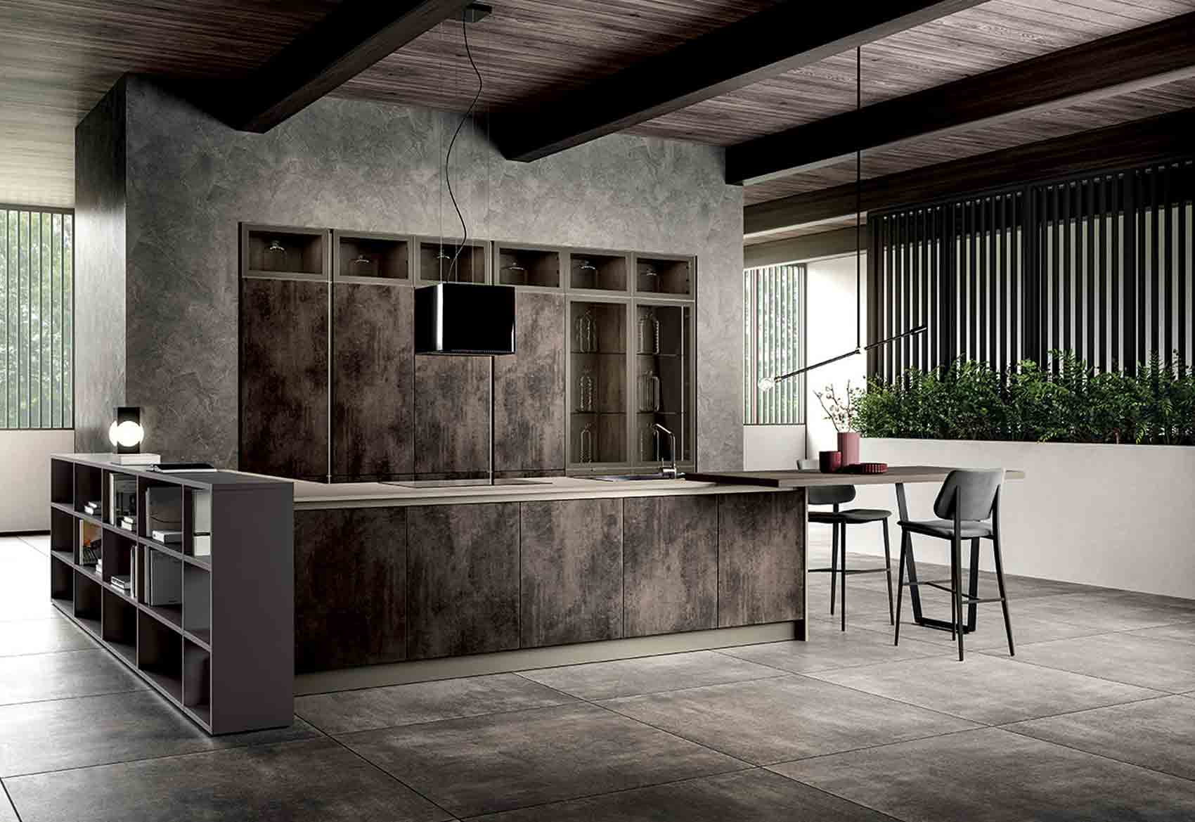 Colombini Casa Cucina Moderna Isla Composizione Tipo