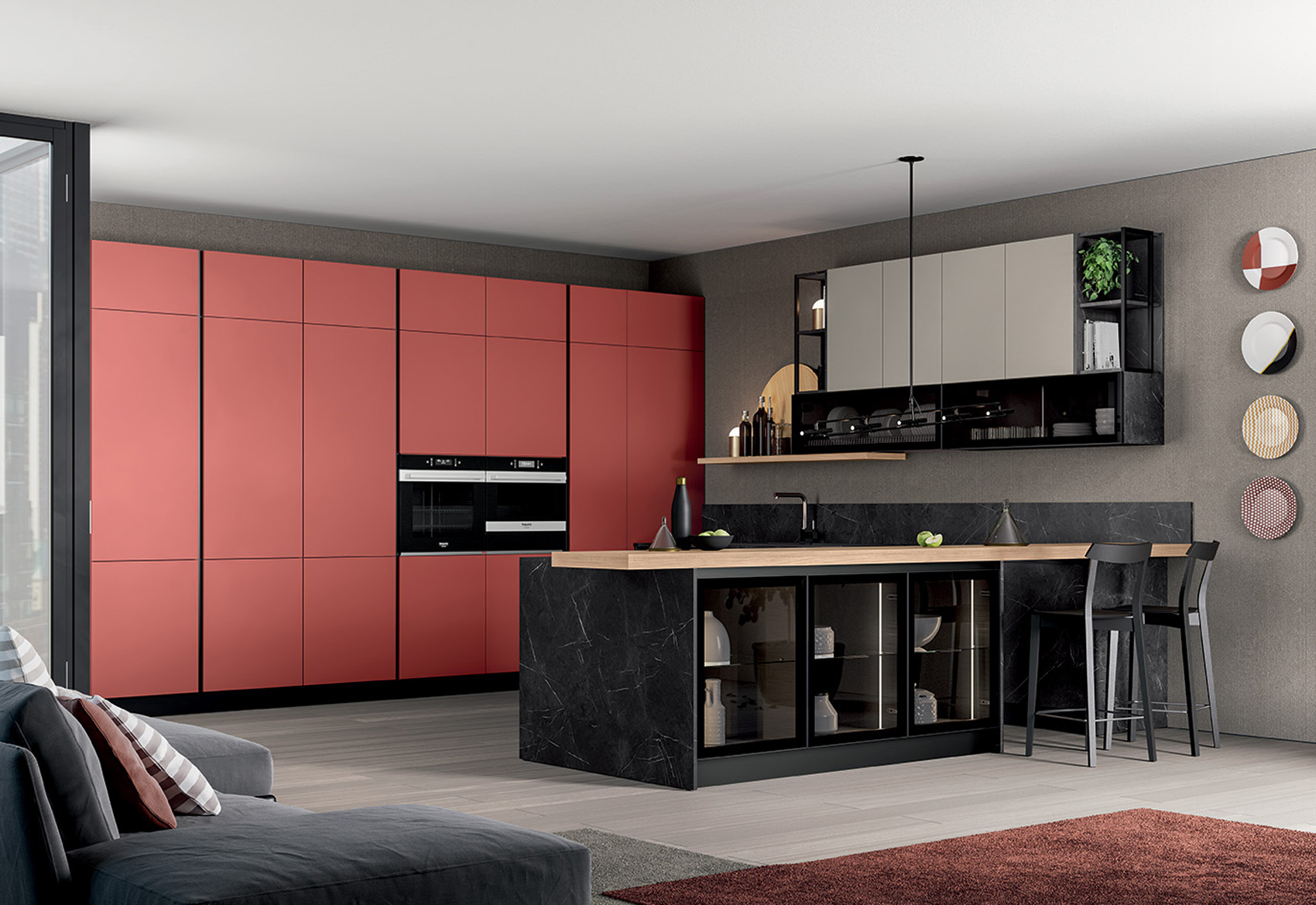 Colombini Casa Cucina Moderna Lungomare4 Composizione