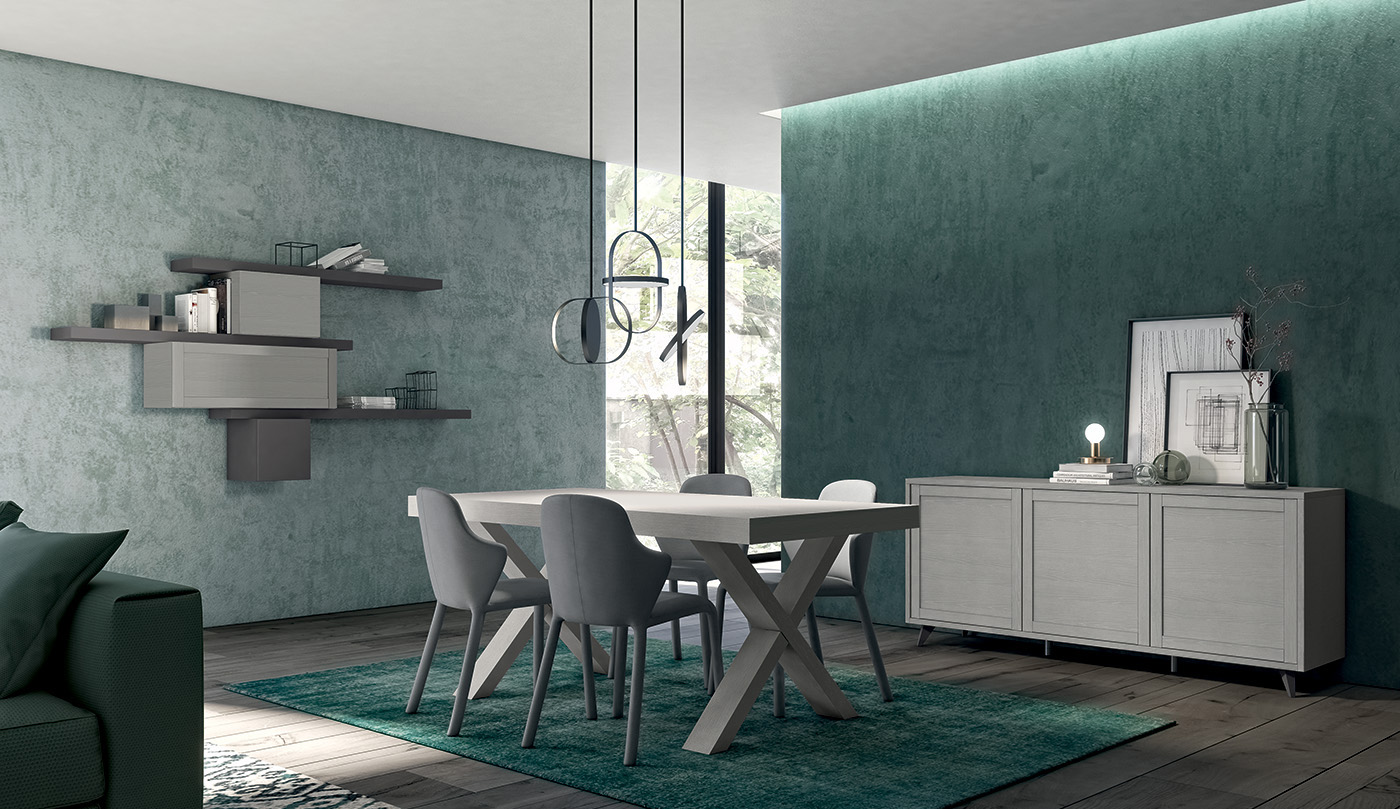 Colombini Zona Giorno Casa Mobile Soggiorno Golf Tavolo Galiza